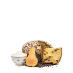 Panettone with chocolate and pears (CHRISTMAS CAKE)