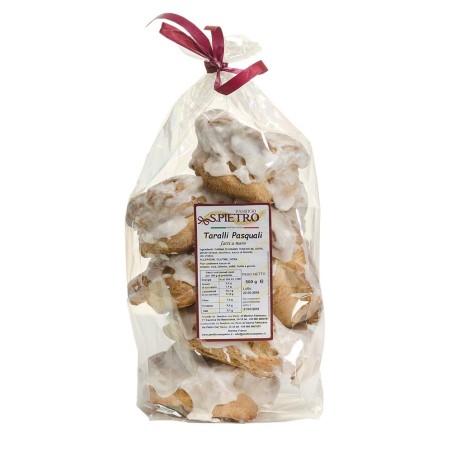 Easter Taralli with sugar glaze