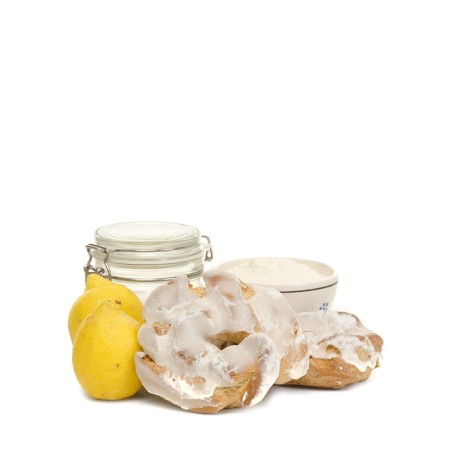 Easter Taralli with sugar glaze