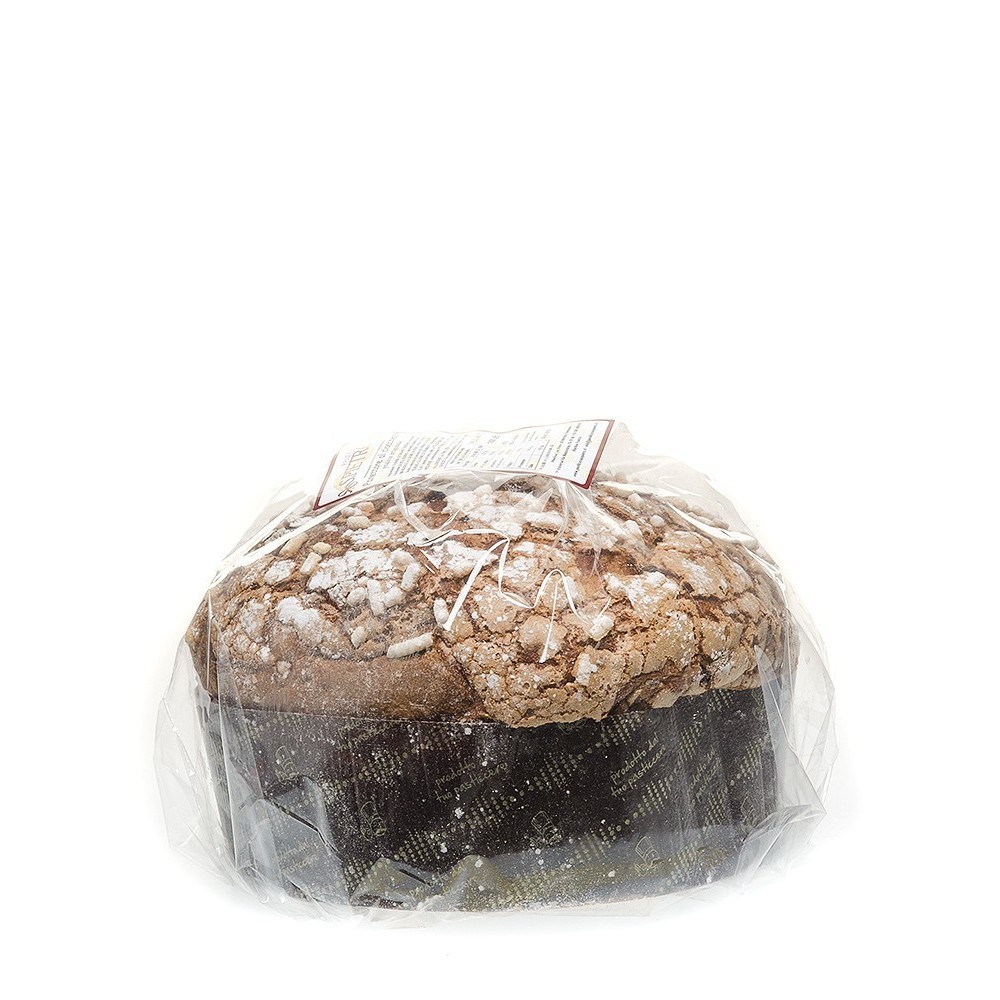 Panettone with chocolate and berries (CHRISTMAS CAKE)