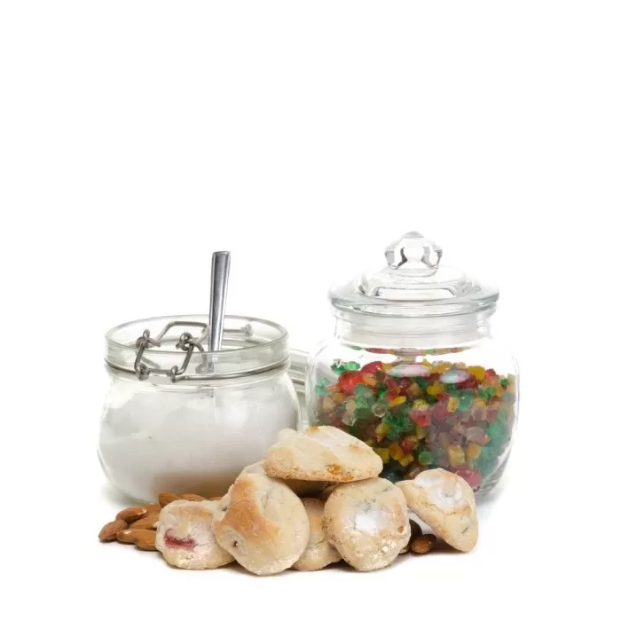 Ricciarelli (Almond paste pastries)